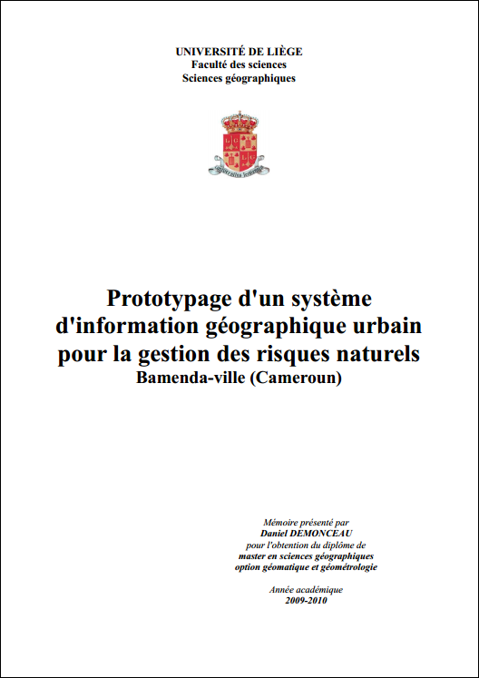 Sample of thesis title page